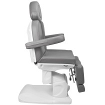 Fotel kosmetyczny do pedicure elektryczny Azzurro 708AS 3 silniki szary