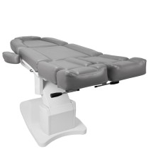 Fotel kosmetyczny do pedicure elektryczny Azzurro 708AS 3 silniki szary