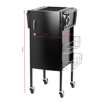 Pomocnik fryzjerski Gabbiano Deluxe 500 czarny