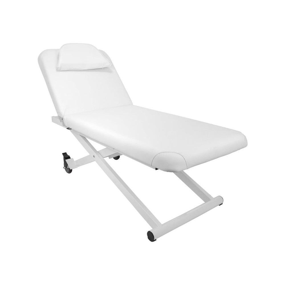 Leżanka do masażu elektryczna Azzurro 329E 1 silnik biała