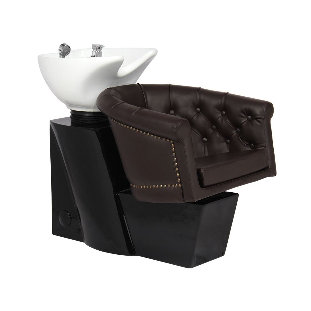 Myjnia fryzjerska Gabbiano Londyn brązowa