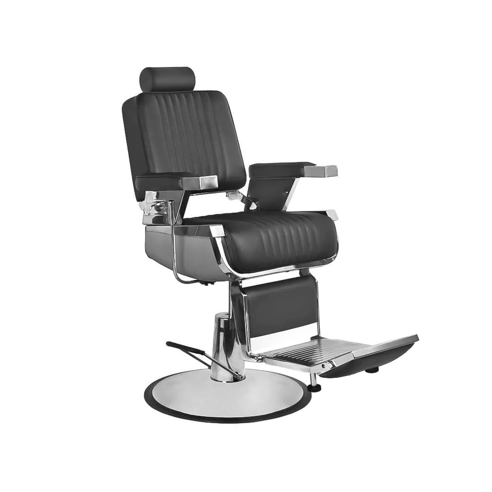 Fotel barberski Gabbiano Royal czarny