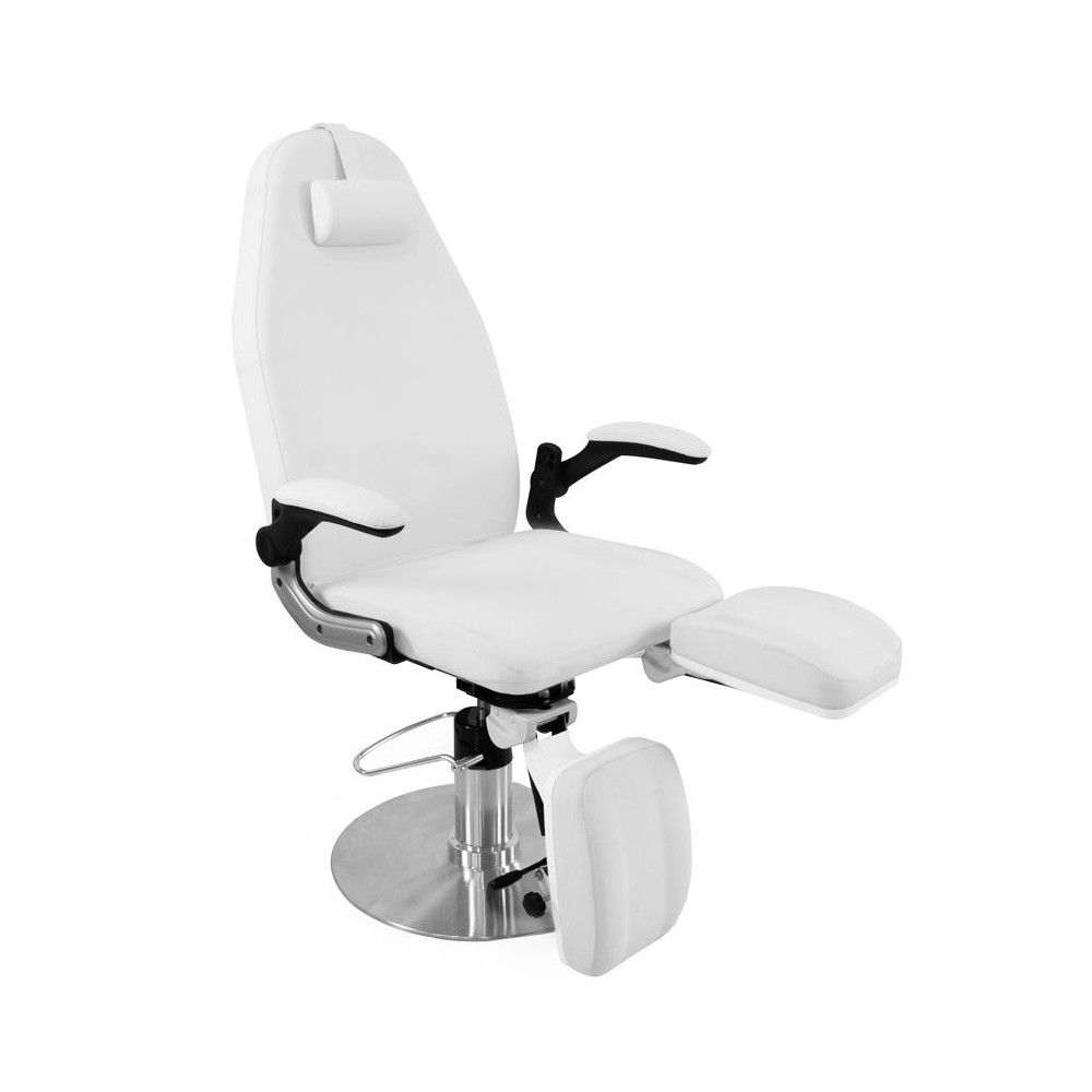 Fotel podologiczny hydrauliczny Azzurro 713A biały