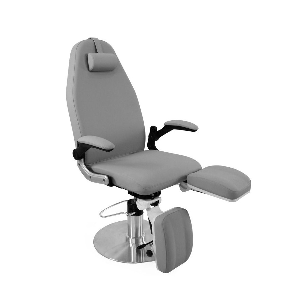Fotel podologiczny hydrauliczny Azzurro 713A szary