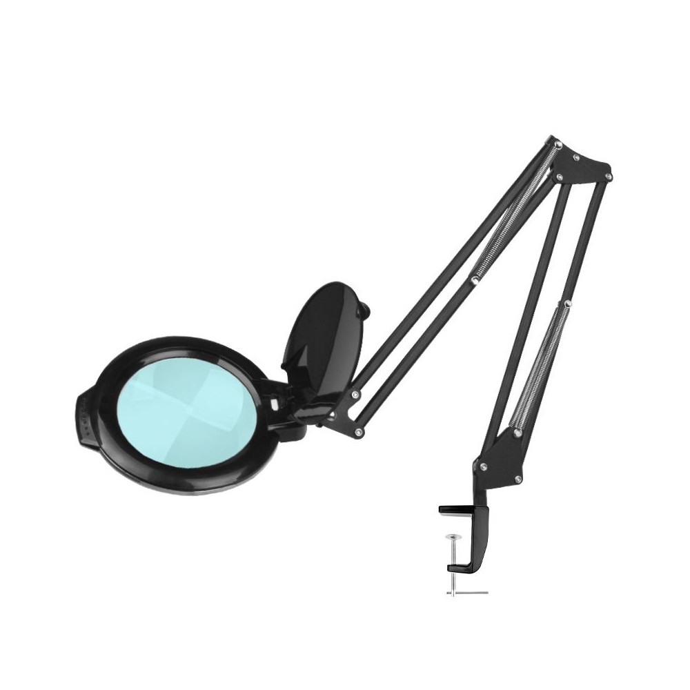 Lampa lupa led Glow Moonlight 8013/6" black do blatu