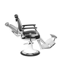 Fotel barberski Gabbiano Moto Style czarny