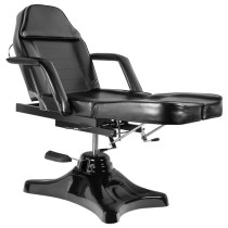 Fotel kosmetyczny hyd. A 234C pedi czarny 