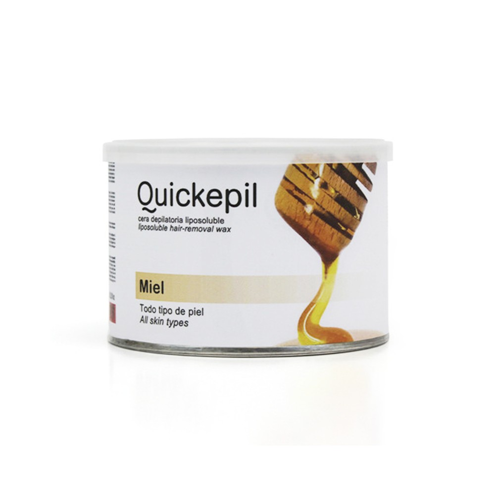 Quickepil wosk do depilacji puszka miodowy 400 ml 