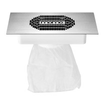 Pochłaniacz pyłu do zabudowy Momo S-41 srebrny 