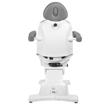 Fotel kosmetyczny elektryczny obrotowy Azzurro 869A 4 silniki szary