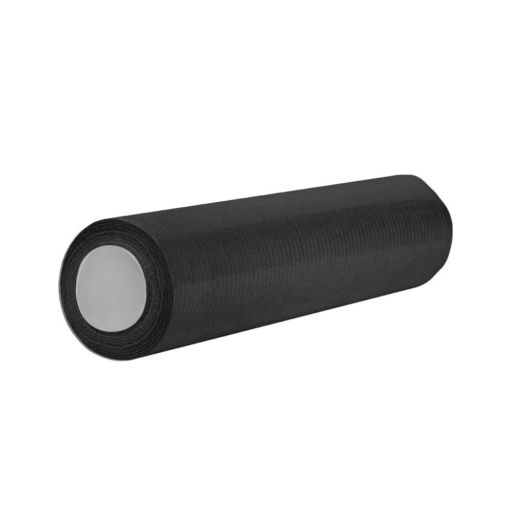 Jednorazowe prześcieradło papierowe podfoliowane 50 x 40 m czarne