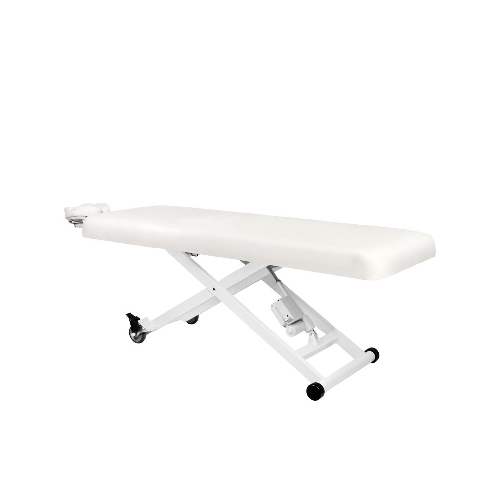 Leżanka do masażu elektryczna Azzurro 336 1 silnik biała