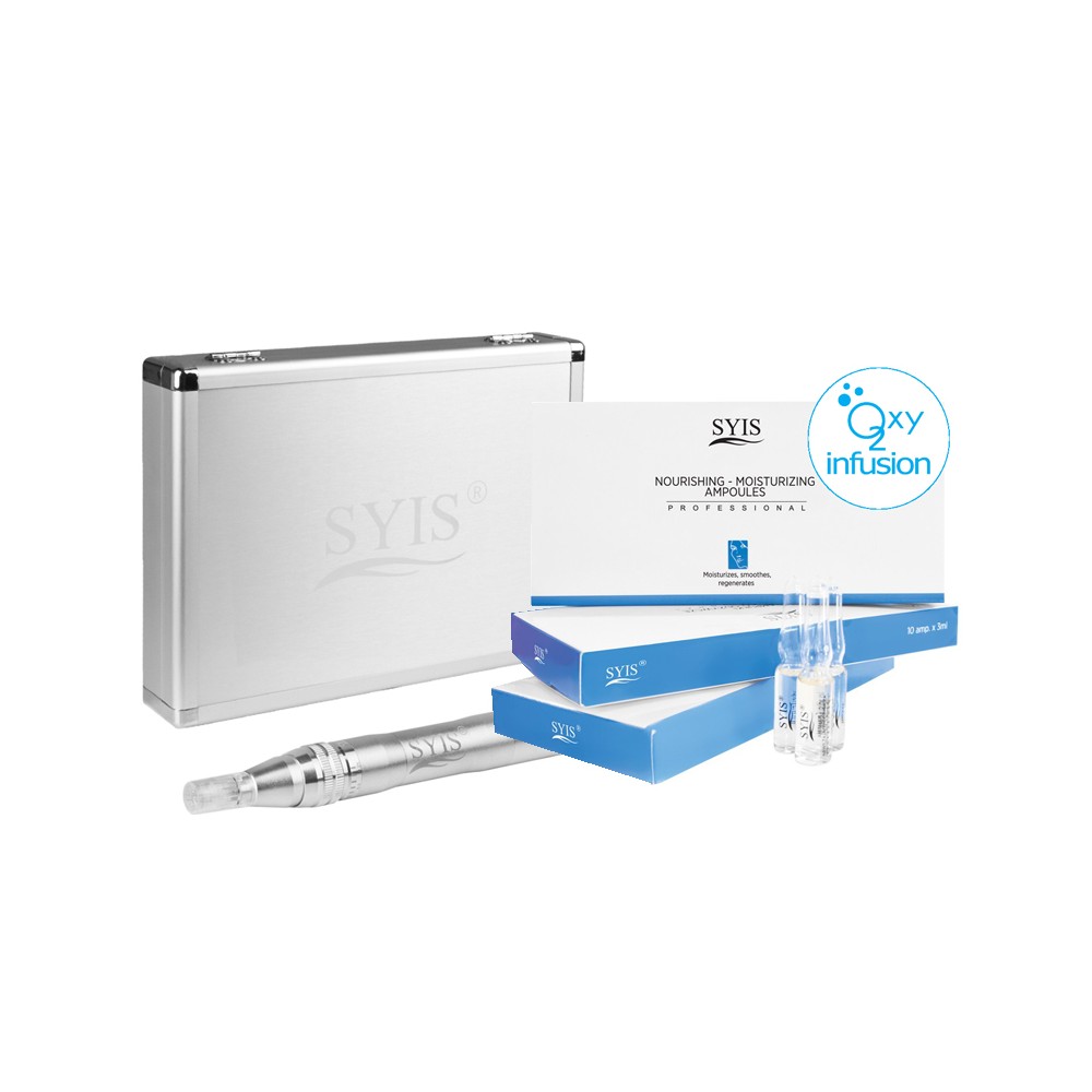 Syis - Microneedle Pen 05 silver + kosmetyki Syis