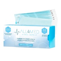 All4med torebki do sterylizacji w autoklawie 57 mm x 105 mm 200 szt.