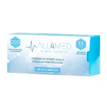 All4med torebki do sterylizacji w autoklawie 57 mm x 105 mm 200 szt.