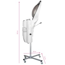 Sauna fryzjerska stojąca Gabbiano z aktywnym ozonem biała