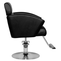 Fotel fryzjerski Hair System HS02 czarny