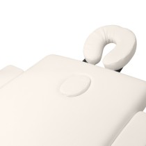 Stół składany do masażu aluminiowy komfort Activ Fizjo 2 segmentowe cream 