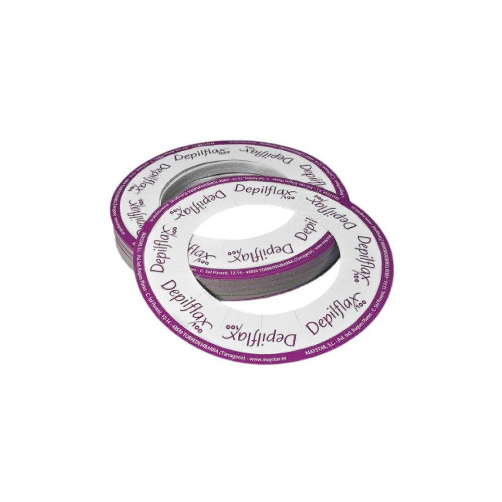 Depilflax 100 kołnierz papierowy na puszkę 10 szt.