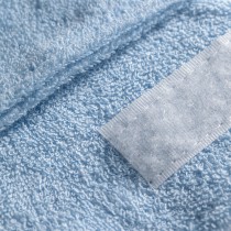 Opaska frotte niebieska