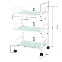 Stolik kosmetyczny typ 1014 Giovanni