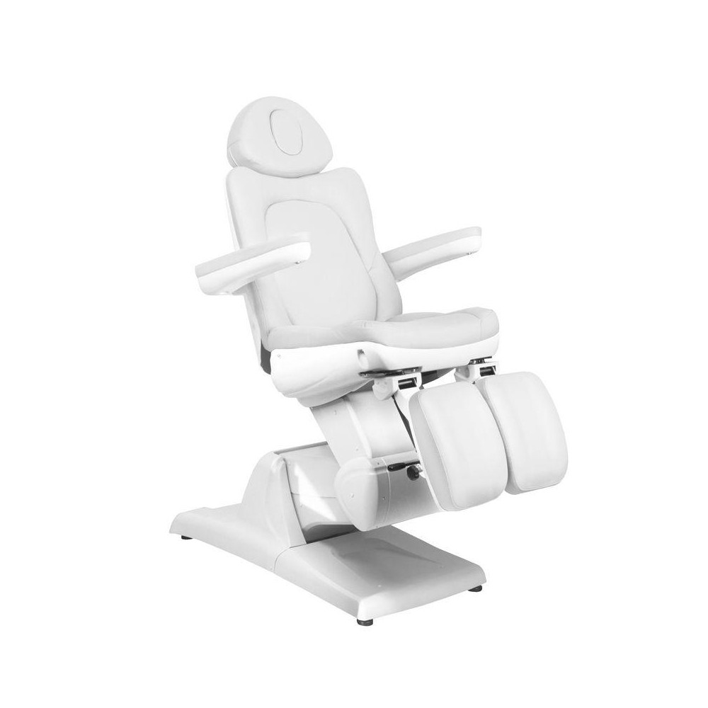 Fotel kosmetyczny do pedicure elektryczny Azzurro 870S 3 silniki biały