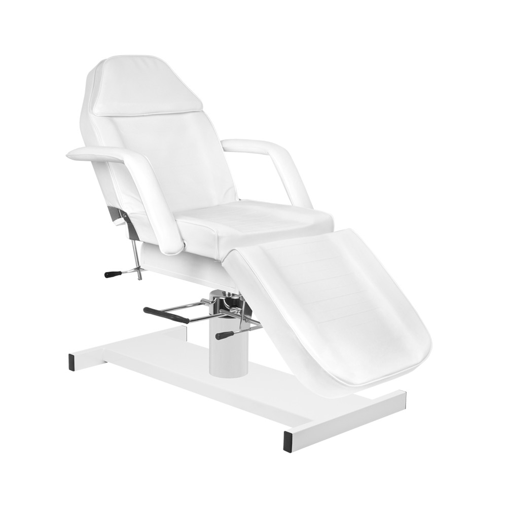 Fotel kosmetyczny hyd. A 210 biały