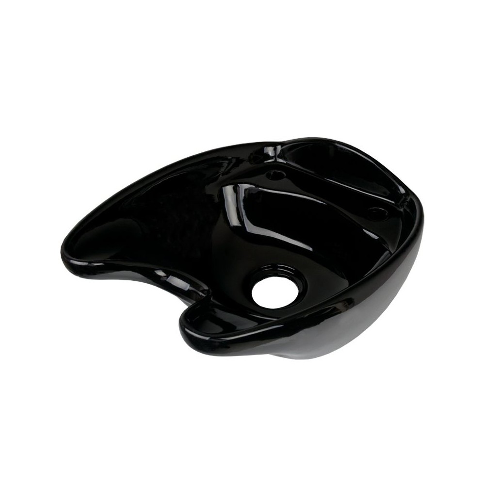 Misa ceramiczna do myjni fryzjerskiej Gabbiano czarna