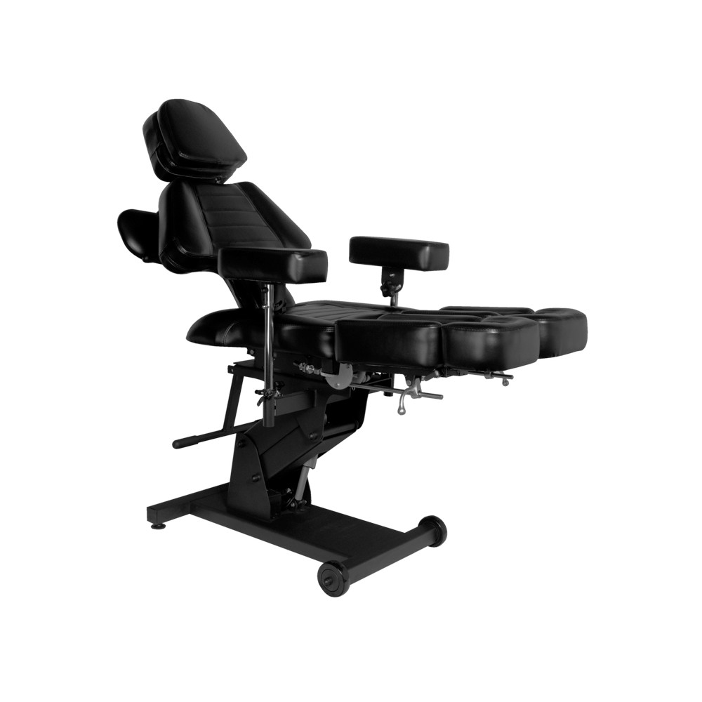 Fotel elektryczny do tatuażu Pro Ink 606 czarny