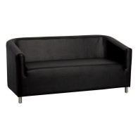 Sofa do poczekalni Gabbiano M021 czarna