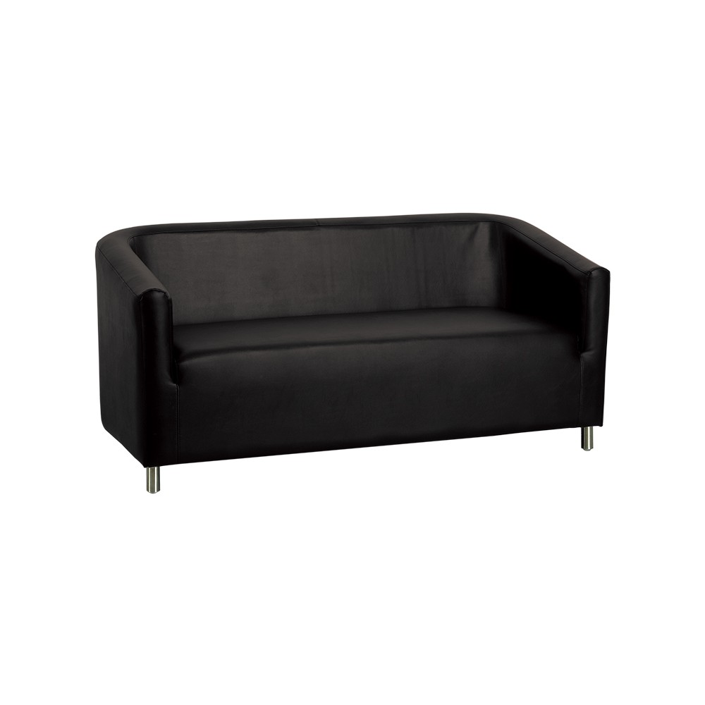 Sofa do poczekalni Gabbiano M021 czarna