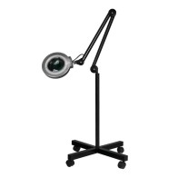 Lampa lupa S4 + statyw czarna 