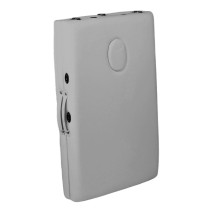 Stół składany do masażu aluminiowy komfort Activ Fizjo 2 segmentowy szary 