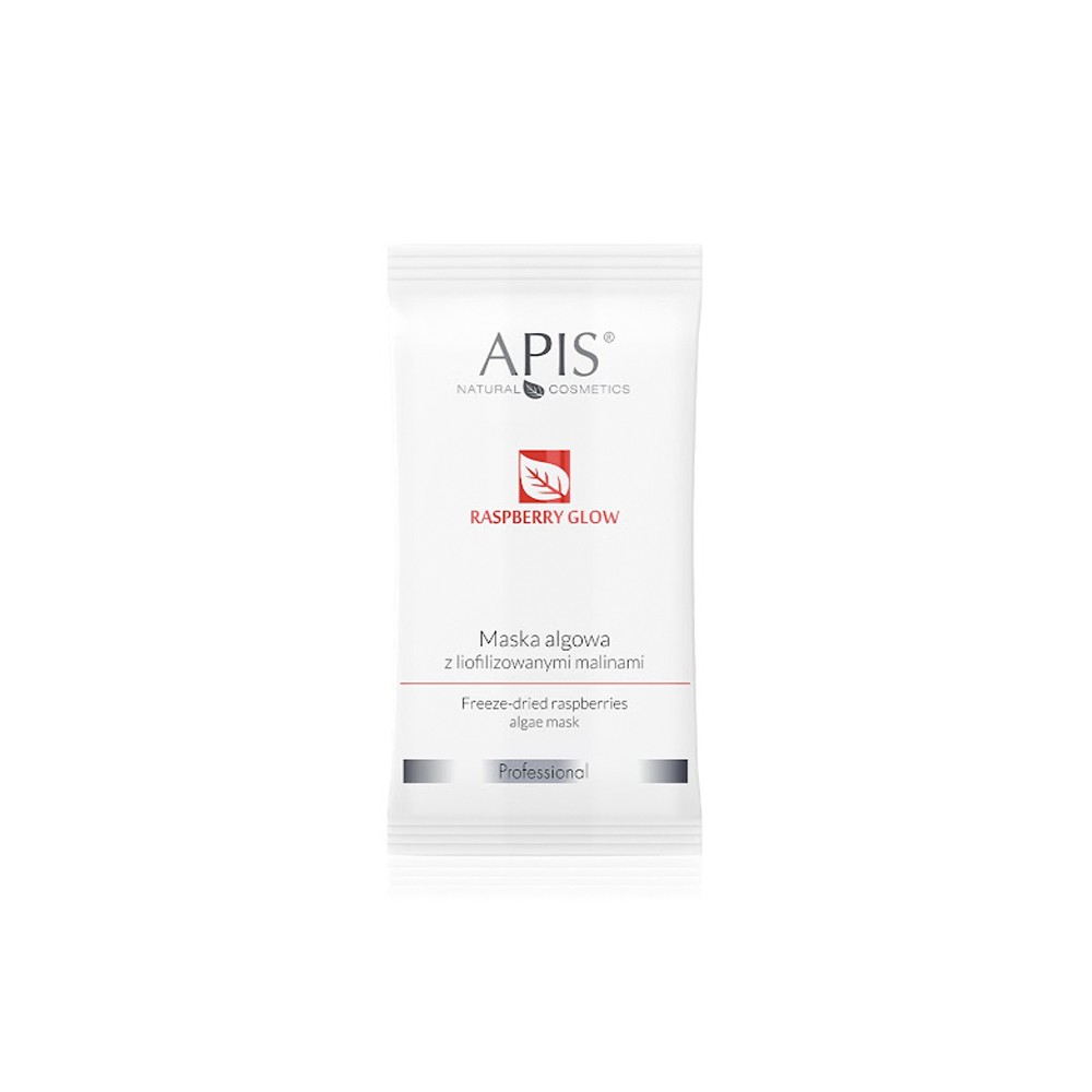 Apis raspberry glow, maska algowa z liofilizowanymi malinam 20 g