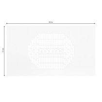 Pochłaniacz pyłu do zabudowy kasetowy Momo professional J-02 biały