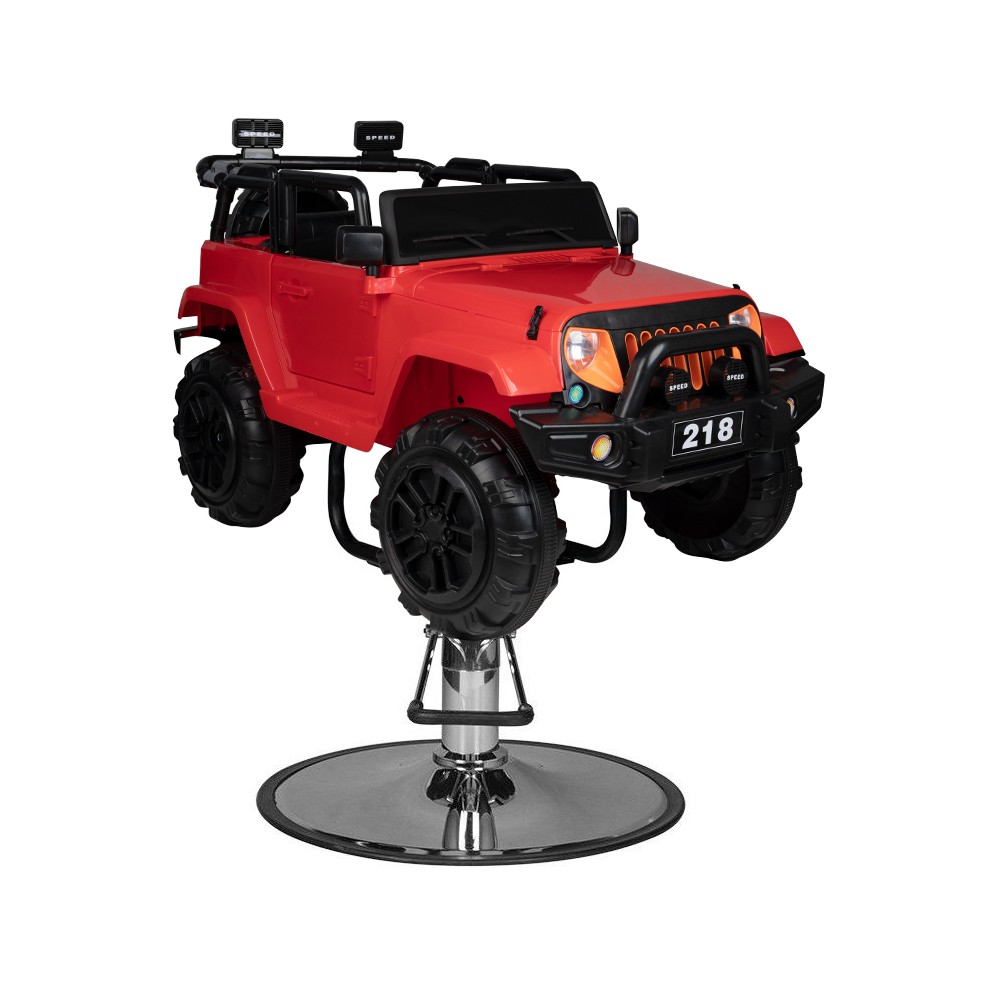 Fotel fryzjerski dziecięcy samochodzik SUV