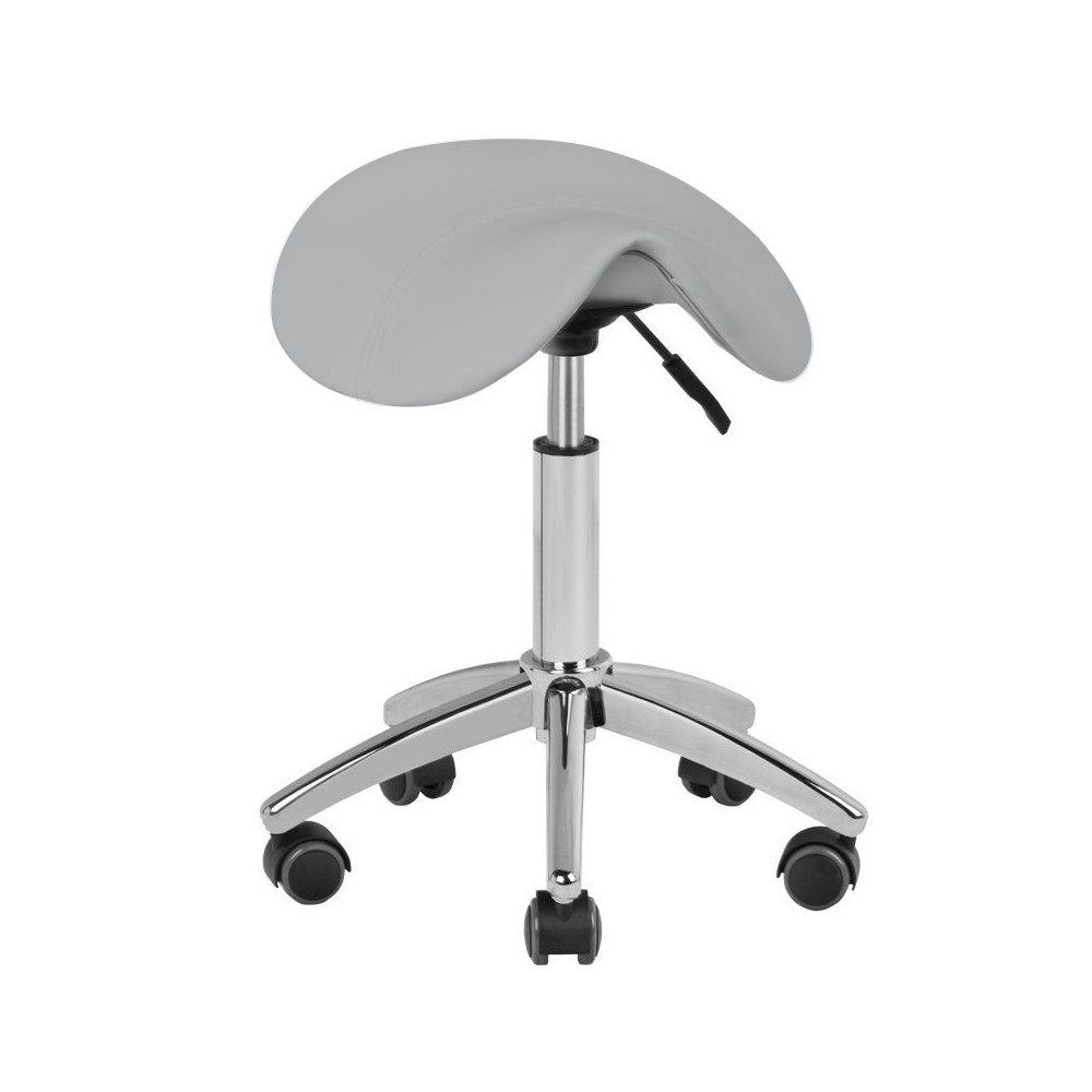 Taboret kosmetyczny AM-302 szary