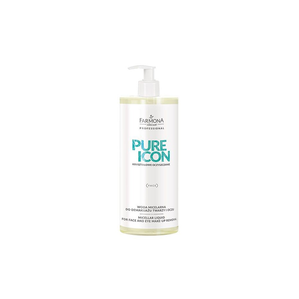 Farmona pure icon woda miceralna do demakijażu twarzy i oczu 500 ml