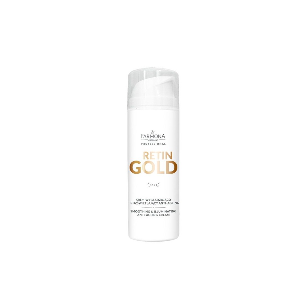 Farmona retin gold krem wygładzająco-rozświetlający anti- ageing 150 ml