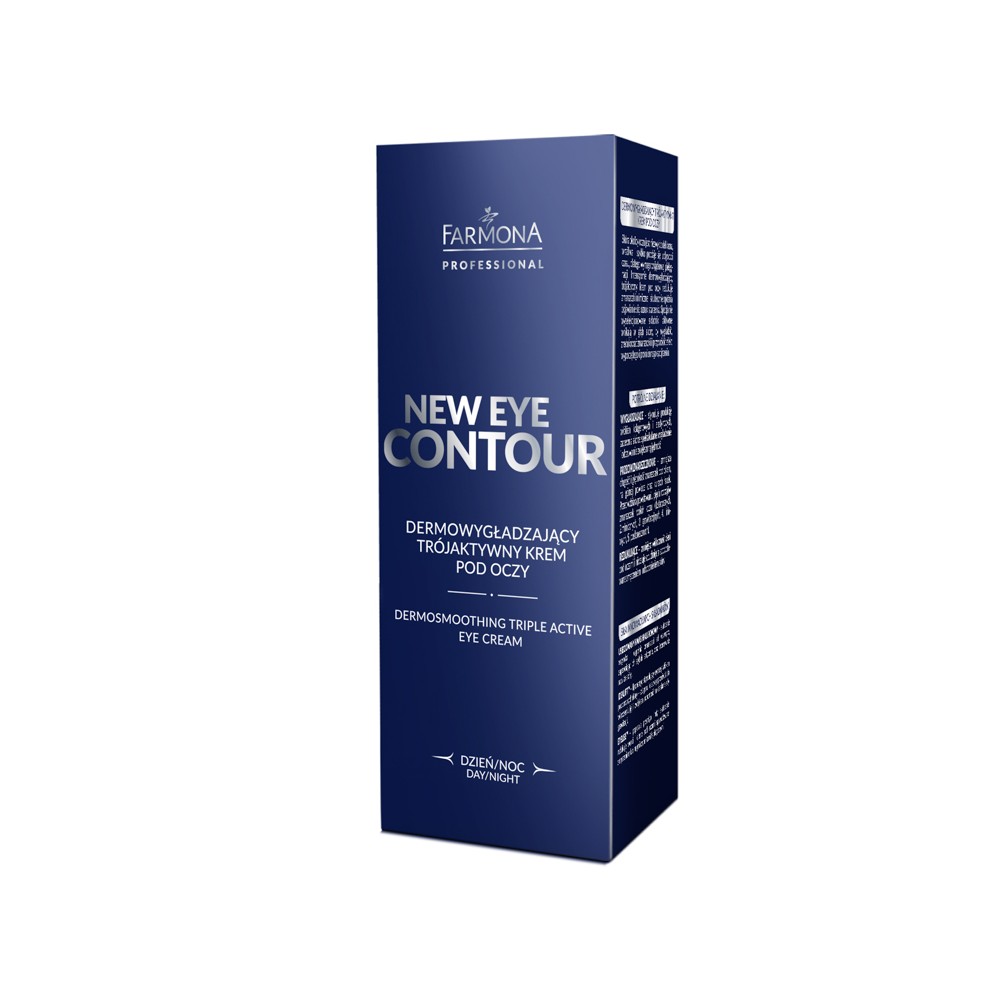 Farmona new eye contour dermowygładzający trójaktywny krem pod oczy 30 ml