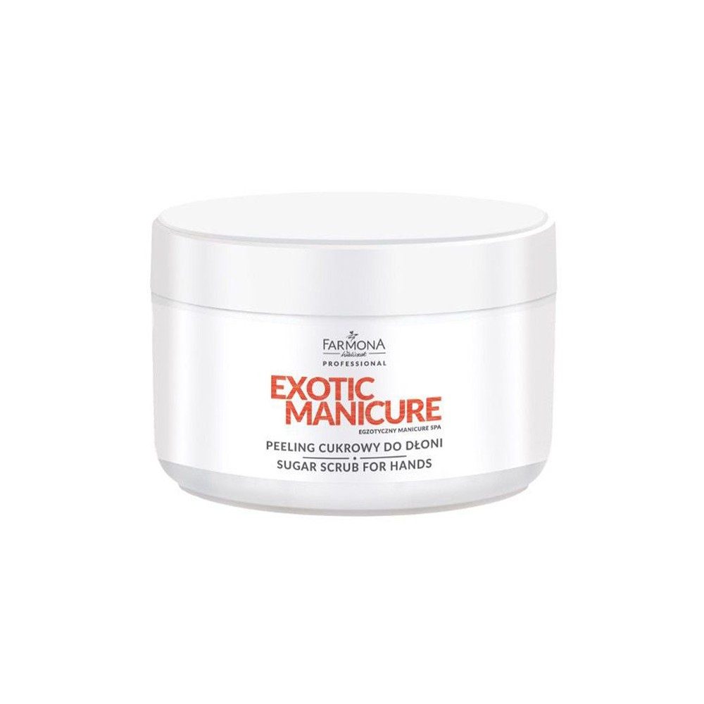 Farmona exotic manicure peeling cukrowy do dłoni 300 g