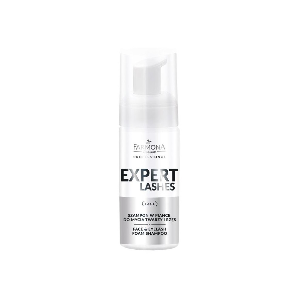 Farmona expert lashes szampon w piance do mycia twarzy i rzęs 100 ml