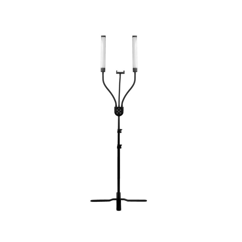 Lampa led do rzęs i makijażu Polluks IV typ msp-mj-02 black z pilotem