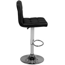 Hoker barowy M06 pikowany regulowany czarny