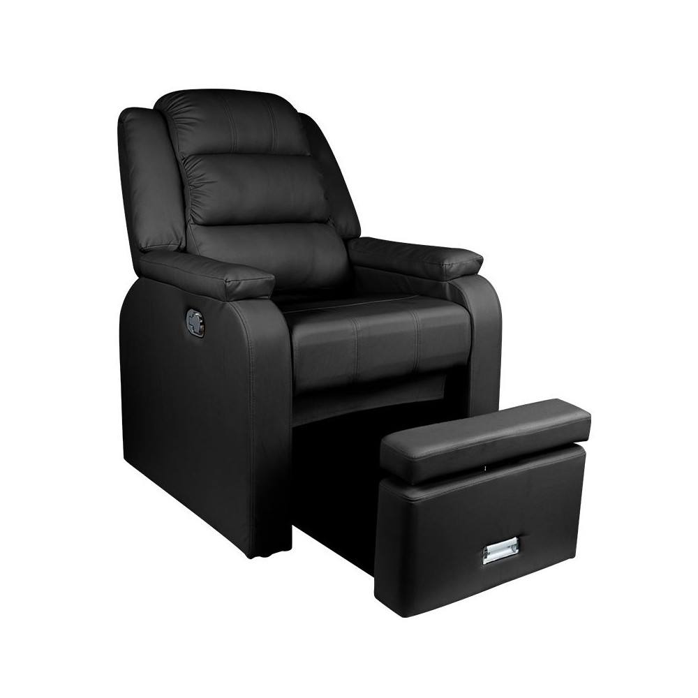 Fotel spa do pedicure Hilton czarny