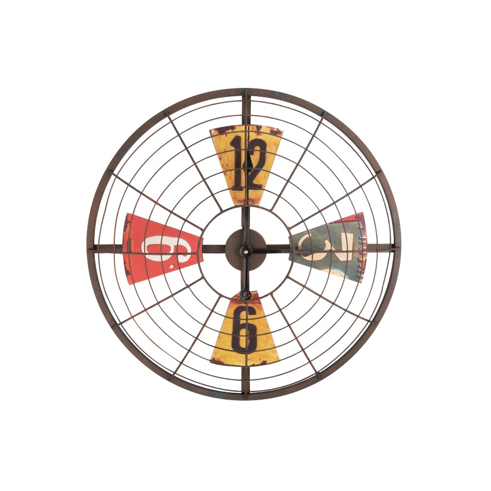 Zegar dekoracja wentylator