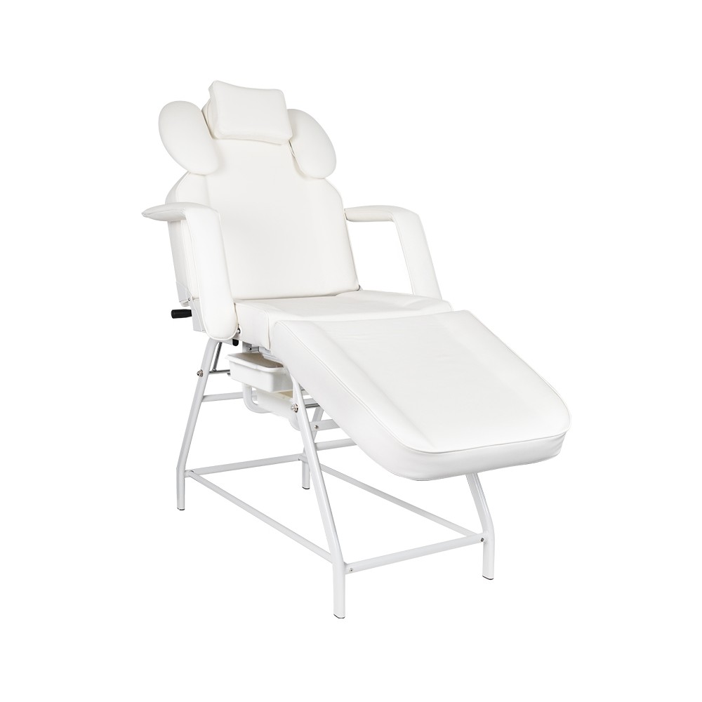 Fotel zabiegowy do rzęs Ivette biały