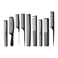 Zestaw grzebieni Carbon N-20 9 szt.