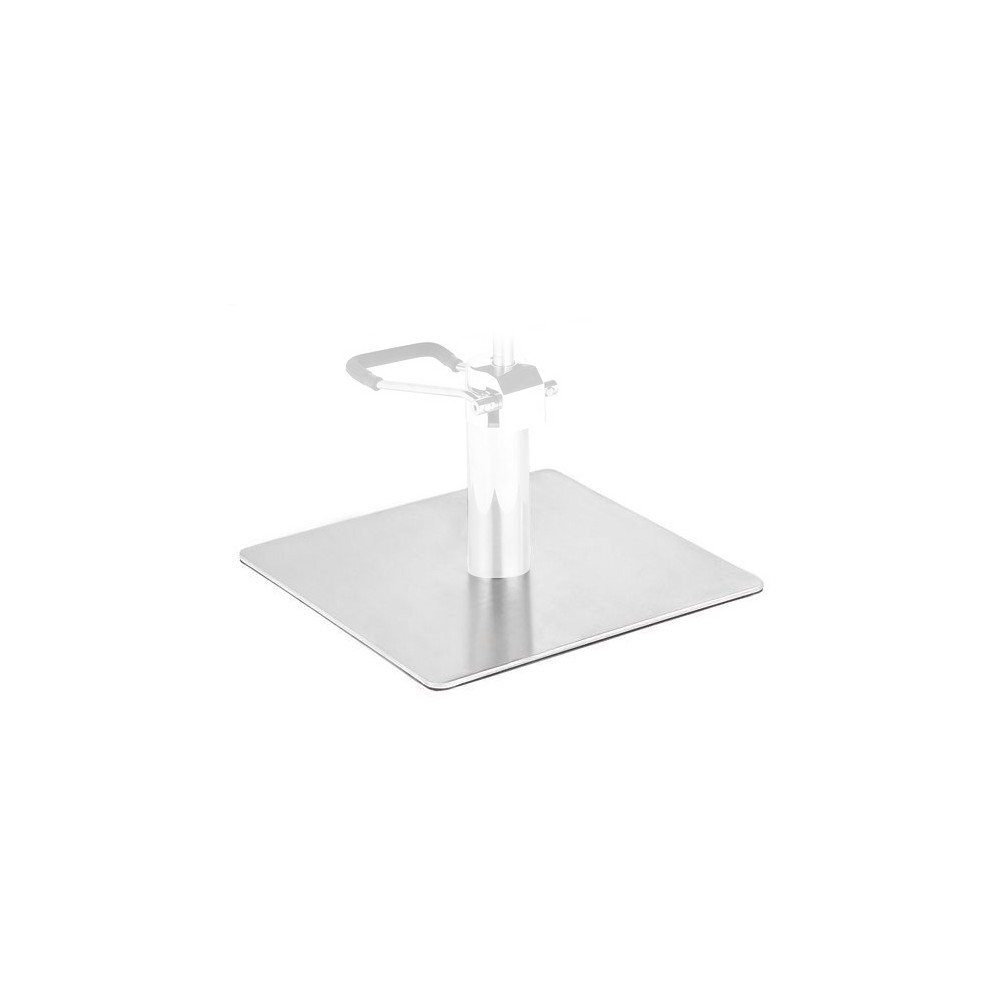 Podstawa do fotela fryzjerskiego kwadratowa inox L009