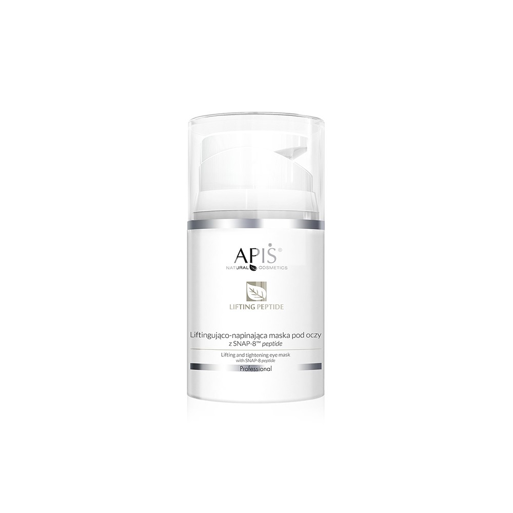 Apis lifting peptide liftingująco – napinająca maska po oczy z snap-8 tm peptide 50 ml